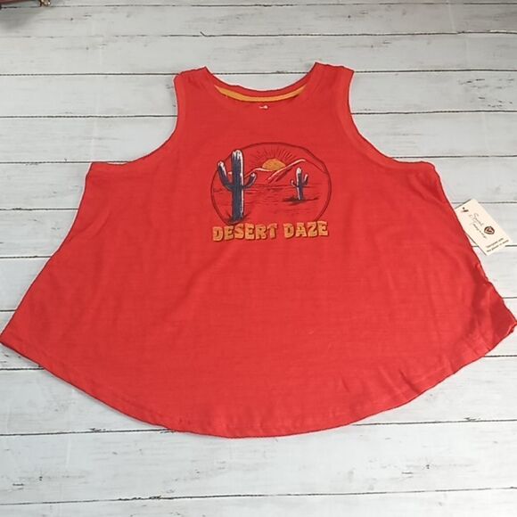 Womens Graphic  Sleep Lounge Tank Top - Picture 2 of 5